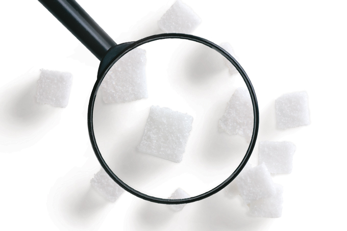 quantidade de açúcar nos alimentos