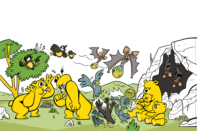 Um livro sobre comportamentos inusitados dos bichos