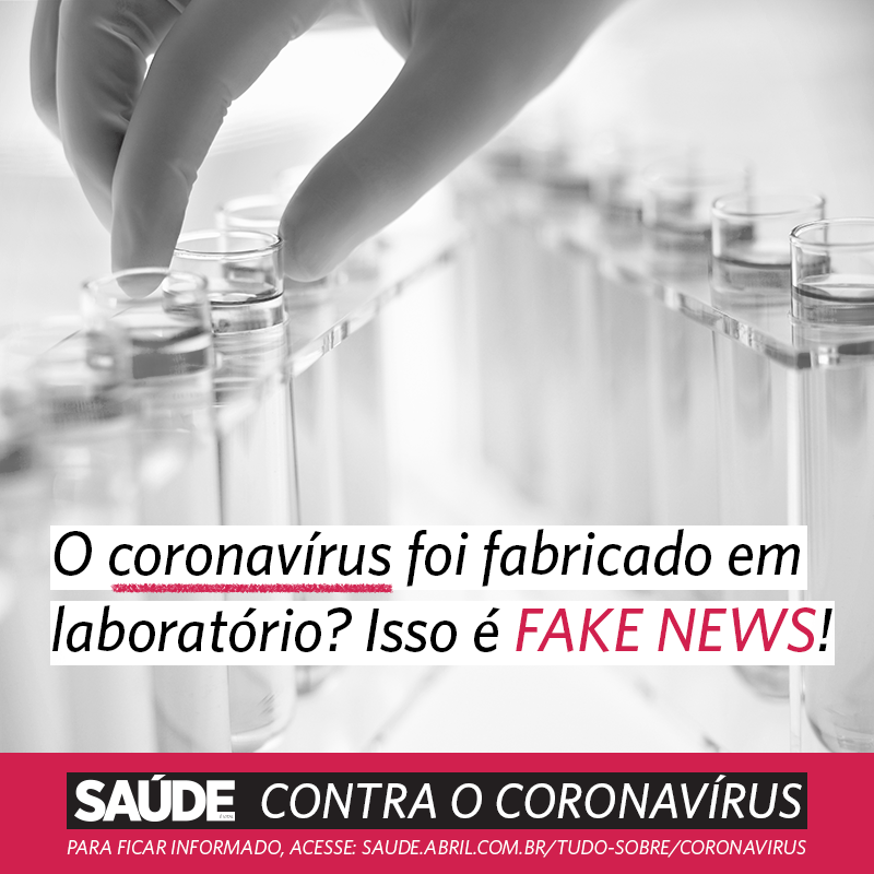 O coronavírus foi fabricado em laboratório? Isso é fake news