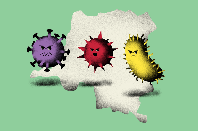 Um lugar: Três crises simultâneas