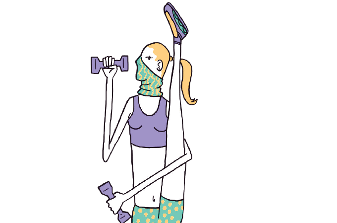 balaclava exercício