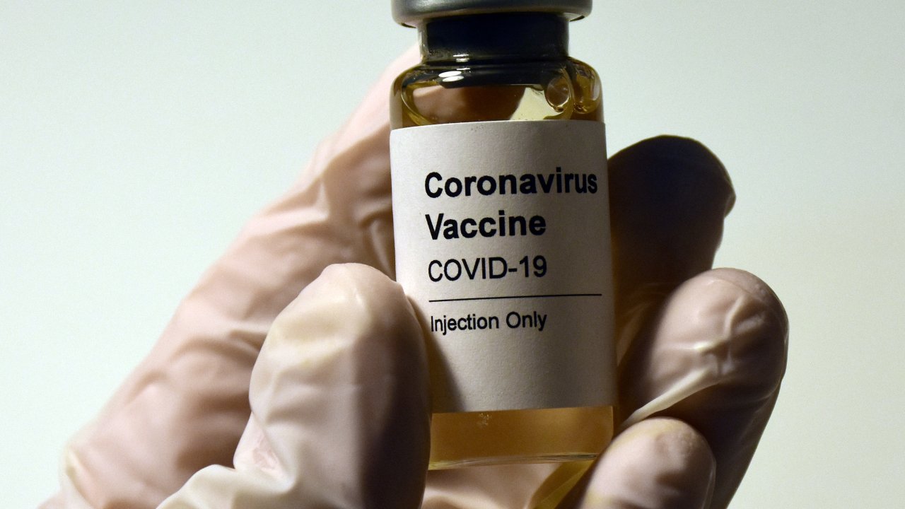 Foto de dose de vacina da covid-19