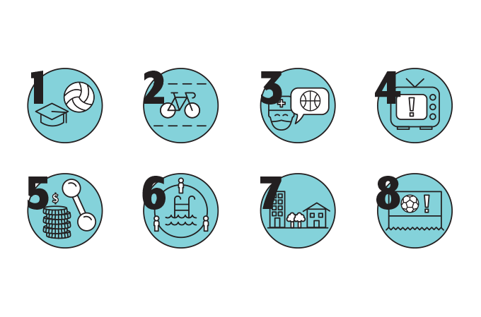 Os 8 investimentos para termos uma população mais ativa