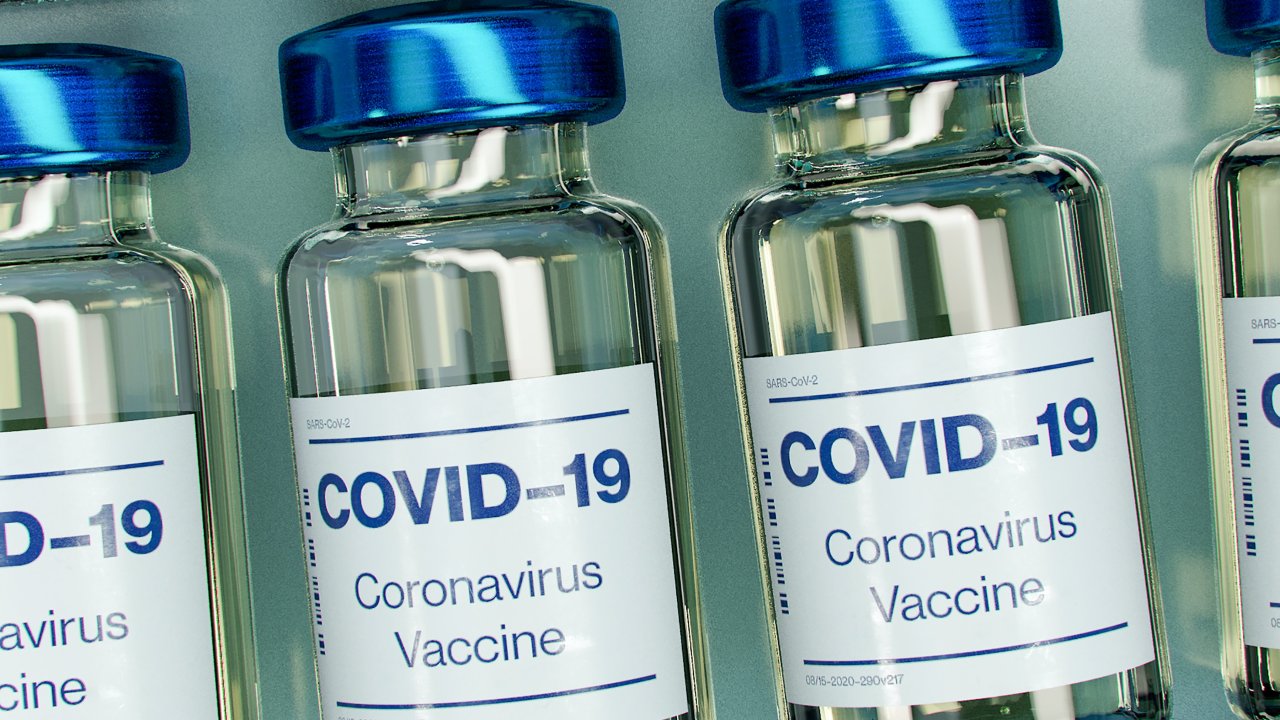 Foto com várias vacinas para covid-19