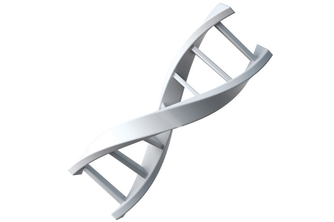 ilustração de dupla hélice do DNA