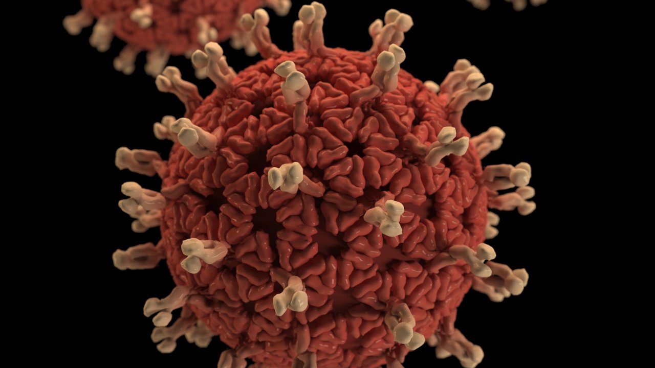 Ilustração de vários vírus
