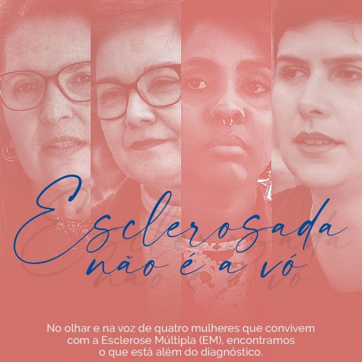 Cartaz de filme, com quatro mulheres e letreiro na frente