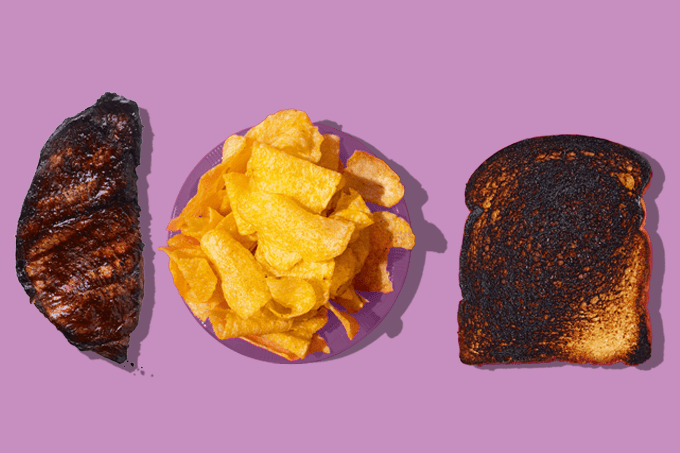 Por que comer alimentos queimados faz mal à saúde?