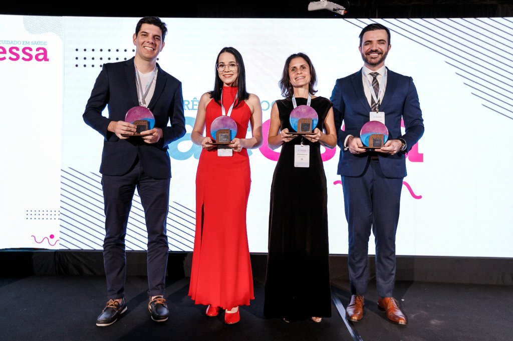 Ganhadores da 1ª edição do Prêmio Autocuidado em Saúde Acessa