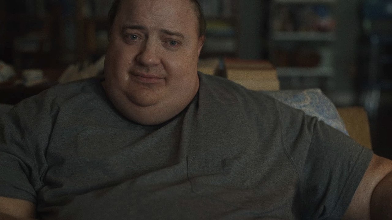 Brendan Fraser vive personagem com grau mais severo de obesidade no filme "A Baleia".