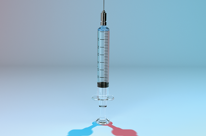 ilustração de vacina