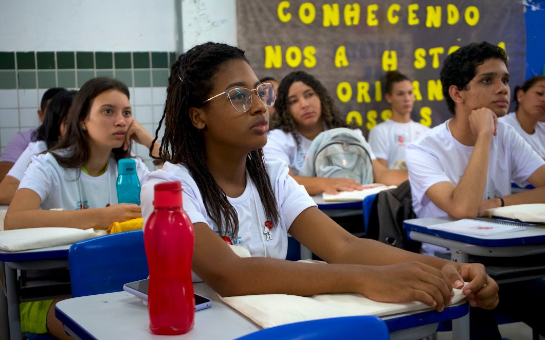 Lourrany Ellen Silva Teófilo, de 18 anos, uma das participantes do projeto