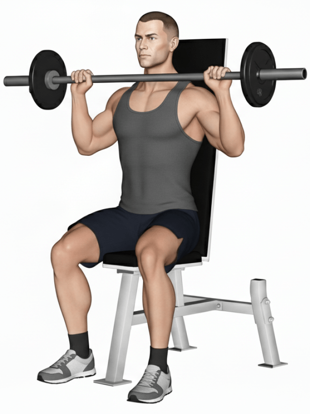 Capa de: Desenvolvimento militar com barra: aprenda a fazer o exercício