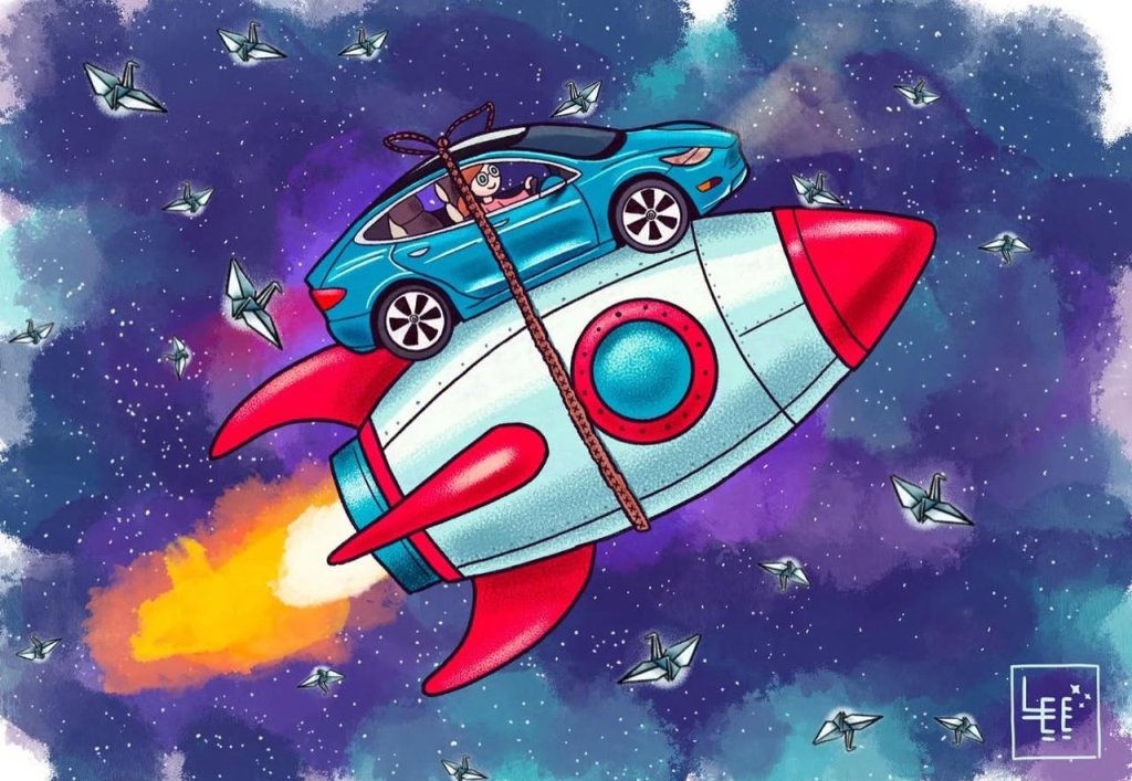 Minha história com o câncer e o Tesla azul