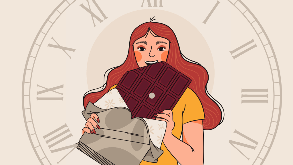 Comer chocolate engorda sempre ou depende do tipo e da hora do dia?