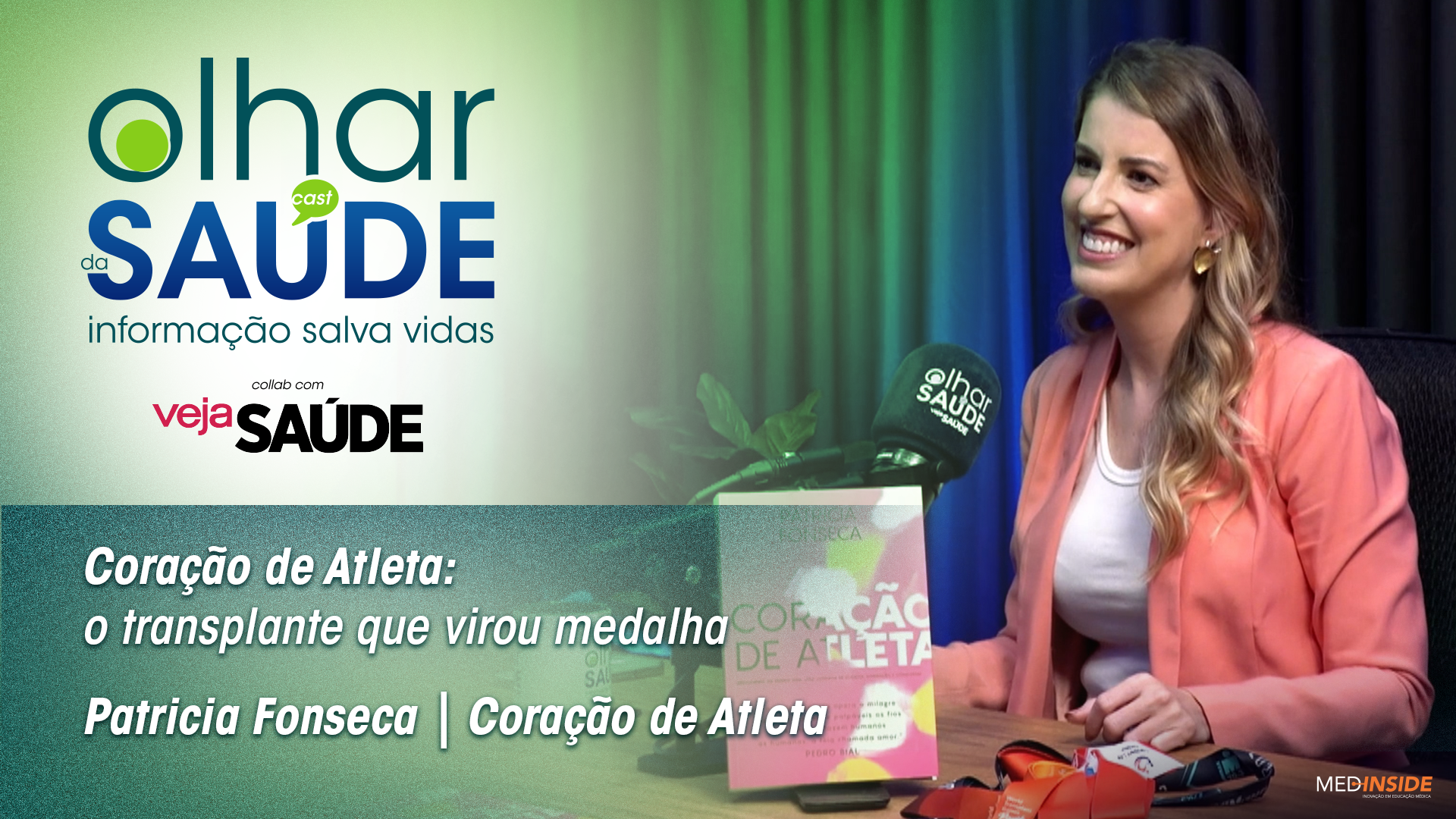 Capa de: Coração de atleta: a história do transplante que virou medalha